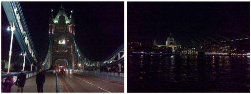 London river run 10k Towe Bridge and Thames
